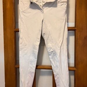 Romfh Classic White Equestrian Pants